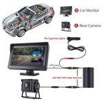 Wireless Reverse Camera System | 4.3-Inch Display with Night Vision | 170-Degree Viewing Angle for Safe Parking 4