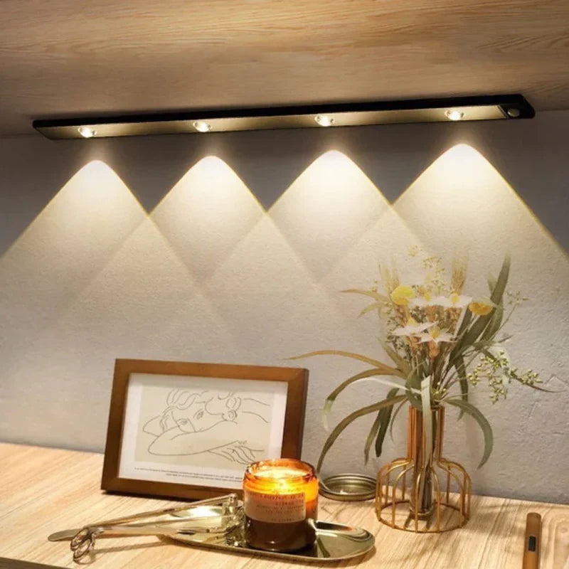 Wireless Under Cabinet Lighting | Motion Sensor Puck Lights with Adjustable Color | Perfect Ambiance for Any Space 3