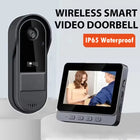 Wireless Video Doorbell with Intercom & HD Night Vision | 4.3 IPS Display for Enhanced Security 0