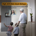 Wireless Video Doorbell with Intercom & HD Night Vision | 4.3 IPS Display for Enhanced Security 2
