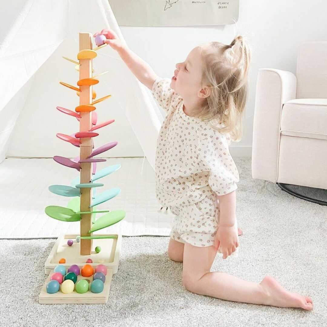 Wooden Toy Tower with Colorful Design & Eco-Friendly Materials | Engaging Play for Early Childhood Development 4