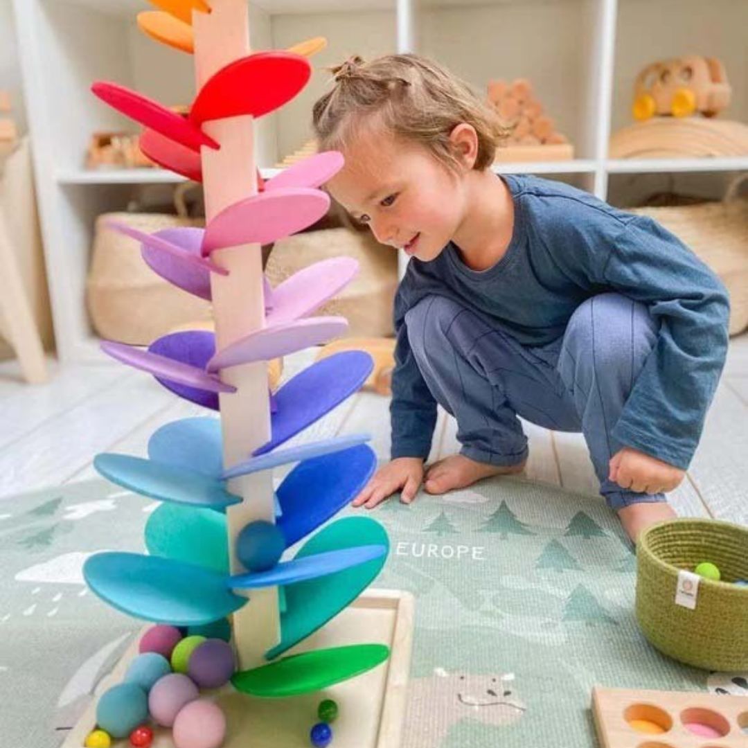 Wooden Toy Tower with Colorful Design & Eco-Friendly Materials | Engaging Play for Early Childhood Development 5