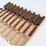 Wooden Wall Hook Rack with Foldable Hooks | Stylish Key Holder for Home Organization 5
