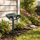 Bird Deterrent for Wood Siding, Ultrasonic Bird Deterrent and Bird Repellent, Solar Woodpecker Deterrent for House and Garden