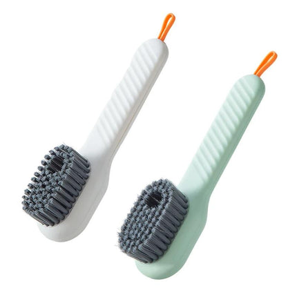 Shoe Scrubber Brush with Soap Dispenser, Shoe Cleaning Kit with 2 Brushes – image 8