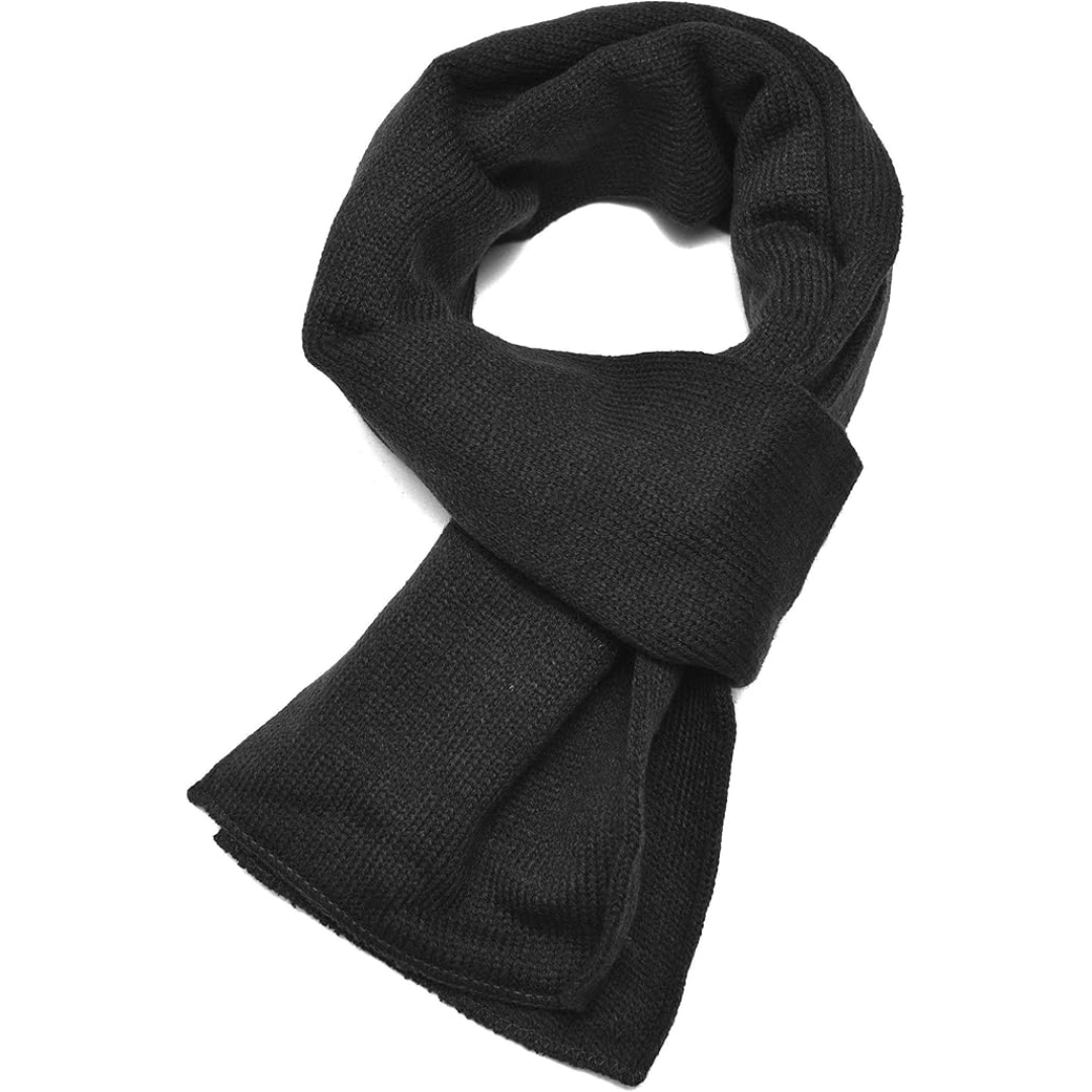 Xander | Classic Double Layer Knit Scarf for Men with Extra Warmth | Timeless Style for Winter Comfort 12