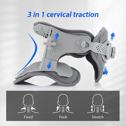 Neck Stretcher Traction Device with Heat, 8 Airbag Cervical Traction Device – image 13