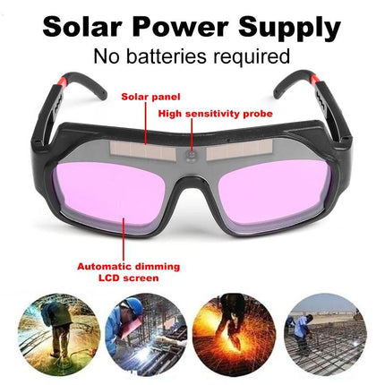 Auto Darkening Welding Goggles Solar Powered – image 6