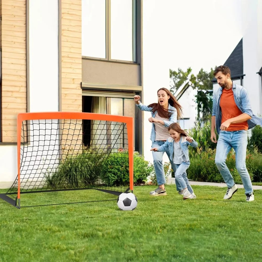 Youth Soccer Goal Set | Portable Design for Skill Development and Easy Transport 2