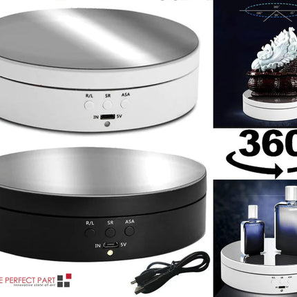 Rotating Display Stand, USB Turntable – image 7