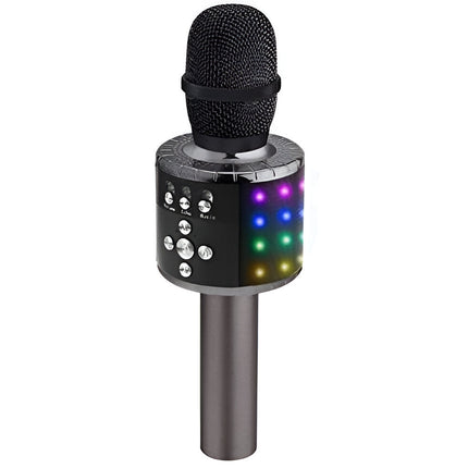 Karaoke Microphone with Speaker, Bluetooth Karaoke Microphone with Recording