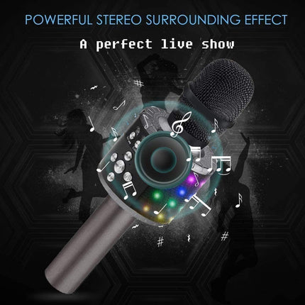 Bluetooth Karaoke Microphone with Recording – image 6