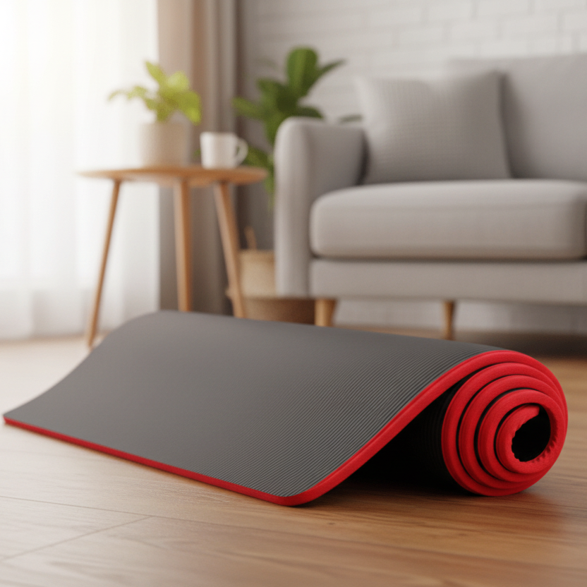 ZenFlex | Extra Thick Yoga Mat with Anti-Slip Surface | Eco-Friendly Design for Joint Protection 0