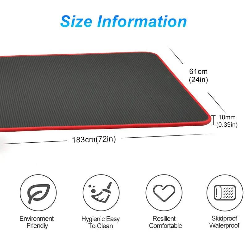 ZenFlex | Extra Thick Yoga Mat with Anti-Slip Surface | Eco-Friendly Design for Joint Protection 3