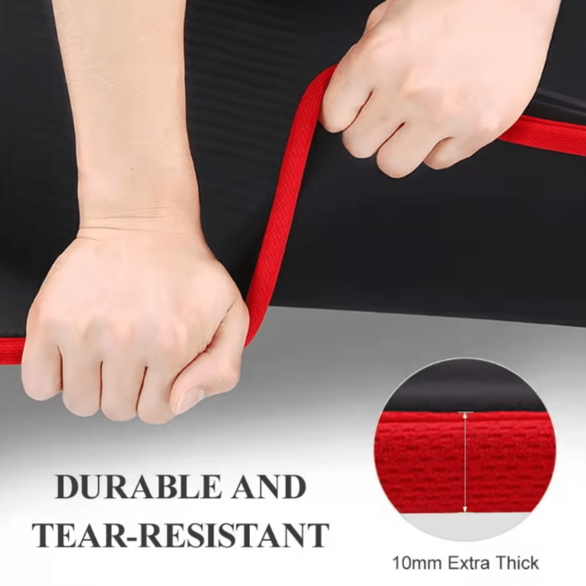 ZenFlex | Extra Thick Yoga Mat with Anti-Slip Surface | Eco-Friendly Design for Joint Protection 5