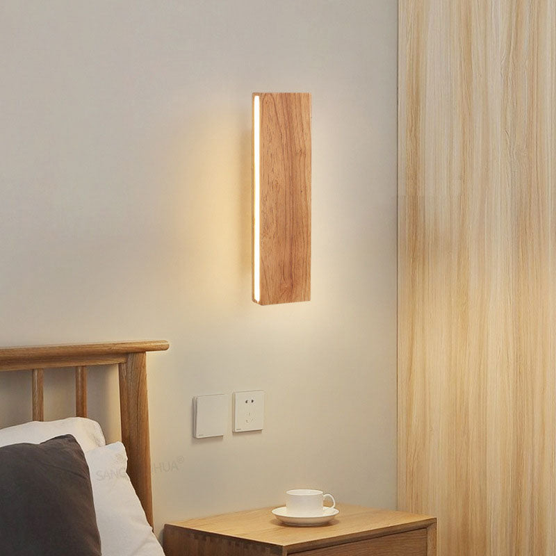ZenithWood | Elegant Minimalist Rotatable LED Wall Sconce Light 1