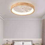 ZenithWood | Elegant Modern Japanese Ceiling Fan Light Fixture 1