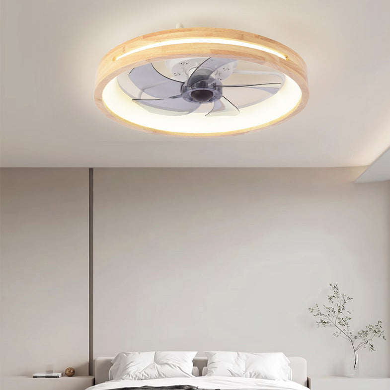ZenithWood | Elegant Modern Japanese Ceiling Fan Light Fixture 2