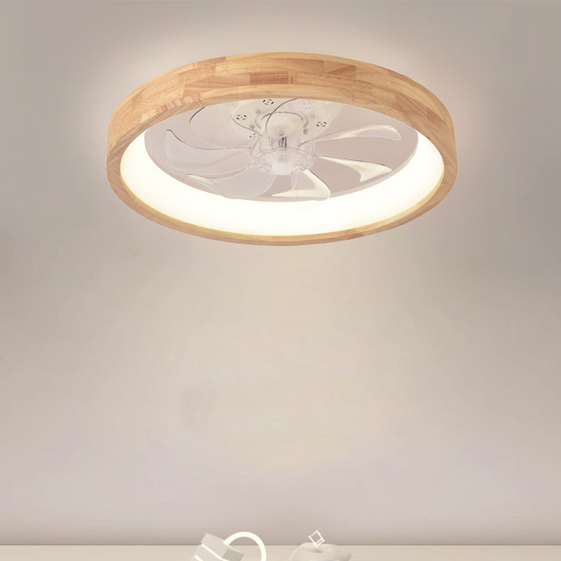 ZenithWood | Elegant Modern Japanese Ceiling Fan Light Fixture 3