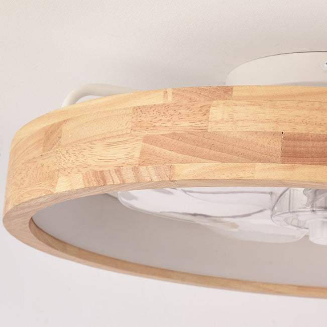 ZenithWood | Elegant Modern Japanese Ceiling Fan Light Fixture 8
