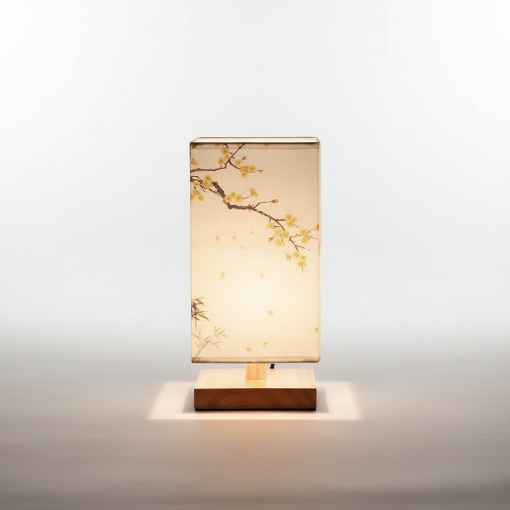 Zenora | Minimalist Table Lamp with Natural Materials | Warm Light for Tranquil Ambiance 5