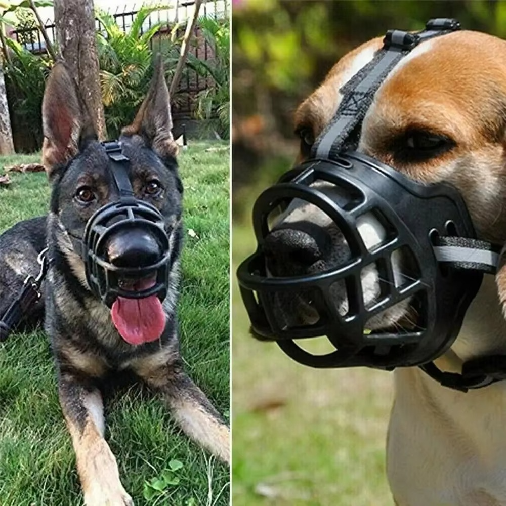 Zoolase | Reflective Dog Muzzle with Adjustable Strap | Breathable Design for Comfort and Safety 1