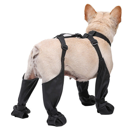 Dog Shoes, Waterproof Dog Boots with Anti Slip Sole