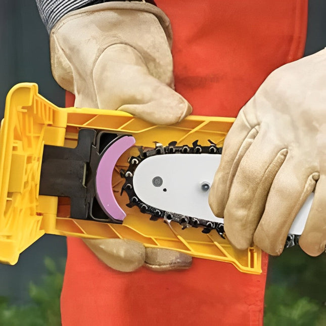 Chainsaw Sharpener for 14 to 20 Inch Bars, Chainsaw Teeth Sharpener