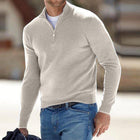 Fall Sweater with Zipper Collar, Zip Sweater S to 5XL – image 7