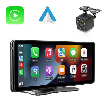 Car Stereo with Wireless CarPlay, 10.26 Inch Touch Screen Car Radio with Bluetooth and Android Auto