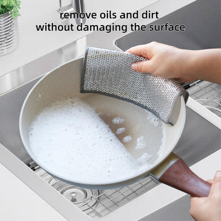 Reusable Cleaning Cloths 20 Pack, Steel Wire Dish Cloth