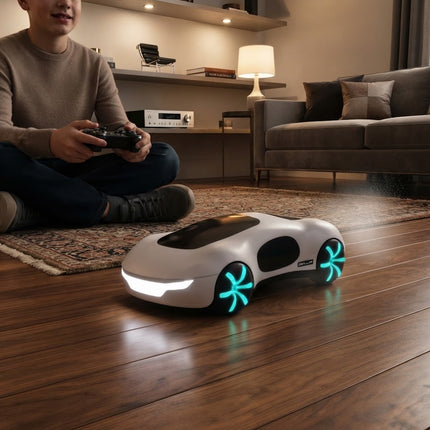 Remote Control Car for Kids, Fast RC Car with Watch Remote and LED Lights, RC Drift Car Toy for Boys and Girls