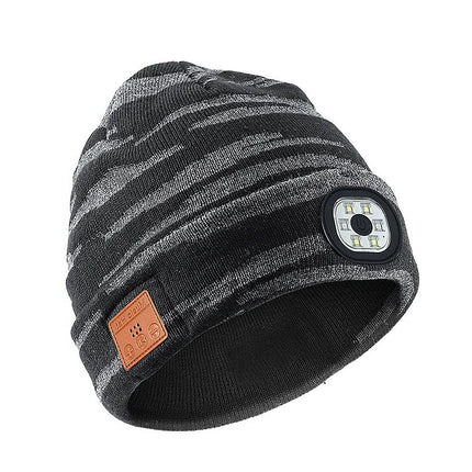 Headphone Beanie with LED Light – image 7