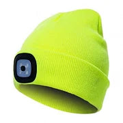 LED Beanie with Light, Rechargeable Winter Hat with Hands Free Flashlight – image 9