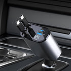 Retractable Car Charger, Type C Car Charger 100W