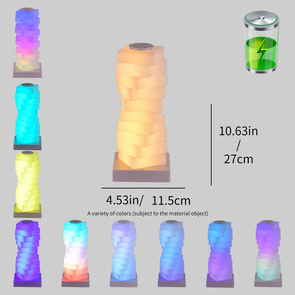 Table Lamps for Bedroom, RGB Color Changing Night Light – image 7