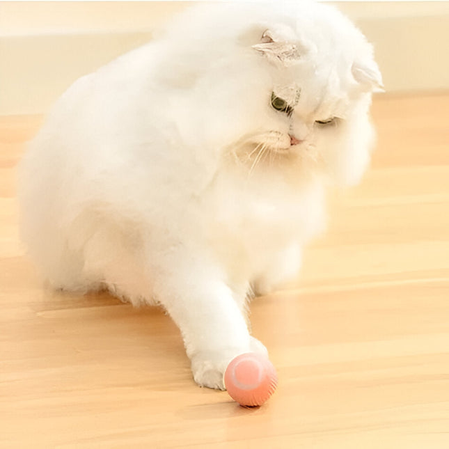 Interactive Cat Toys for Indoor Cats, Automatic Rolling Cat Ball Toy with Smart Mode