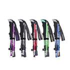 Foldable Trekking Pole, Adjustable Hiking Pole, Lightweight Telescoping Aluminum Trekking Pole