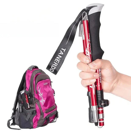 Foldable Trekking Pole, Adjustable Hiking Pole
