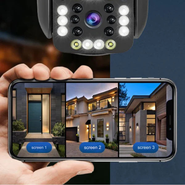 Wireless Security Camera Outdoor 4K, WiFi Home Security Camera