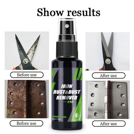 Rust Remover for Cars, Metal Rust Remover for Car Paint and Chrome