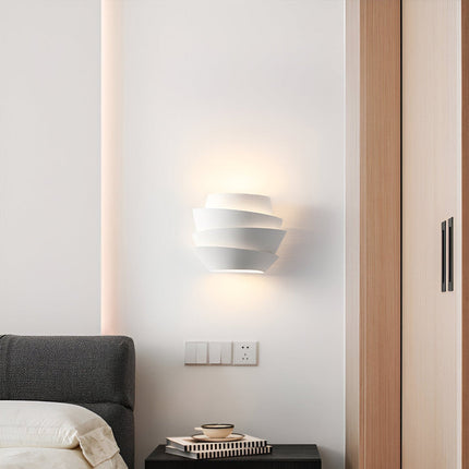 Wall Sconce with Double Spotlight, Scandinavian Iron Wall Light Fixture for Living Room – image 4