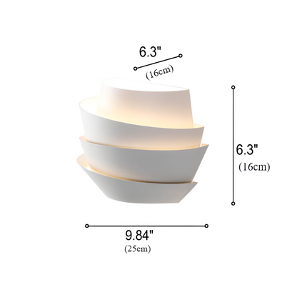 Wall Sconce with Double Spotlight, Scandinavian Iron Wall Light Fixture for Living Room – image 7