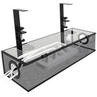 Desk Organizer with Cable Management, Under Desk Drawer with 2 Sliding Drawers