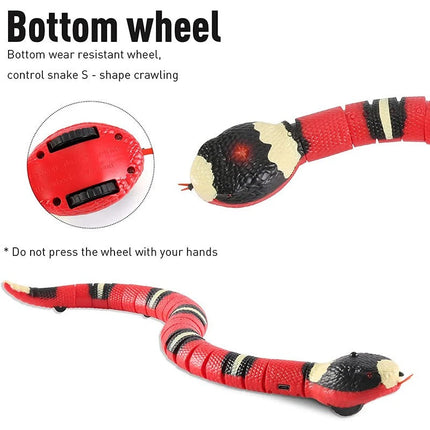 Interactive Cat Toys, Snake Toy for Cats with Infrared Sensors and Flashing Eyes – image 4