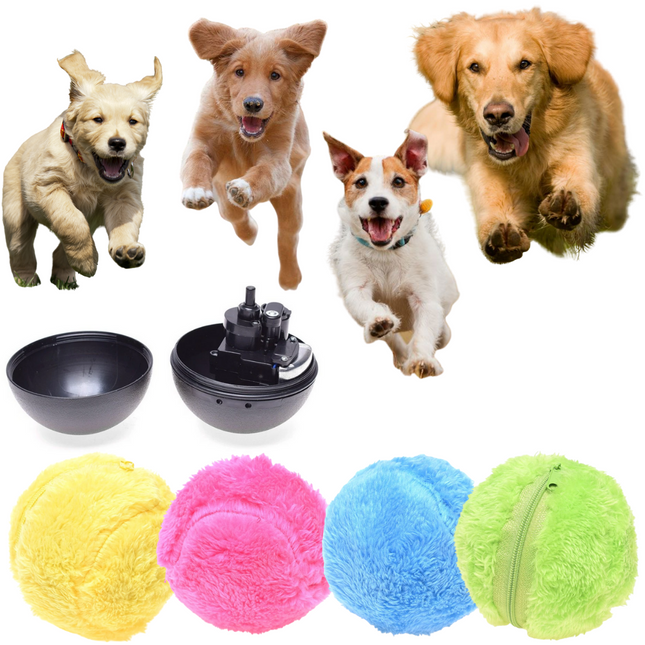 Interactive Dog Toy Active Rolling Ball, Dog Mental Stimulation Toy