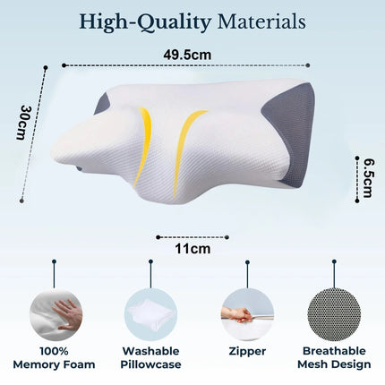 Side Sleeper Pillow, Cervical Pillow for Neck Pain – image 8