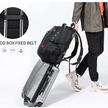 Anti Theft Travel Backpack, TSA-Friendly Laptop Compartment