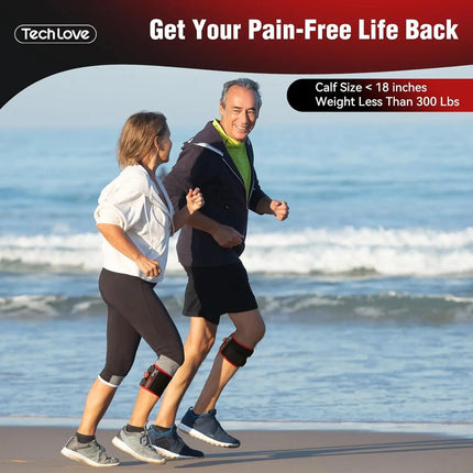 Heavy Duty Knee Brace for Sciatica, Dial Adjustable Knee Support with Two Pressure Pads – image 5