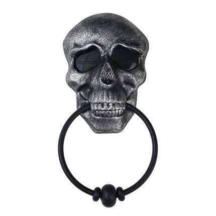 Halloween Decoration Skeleton Door Knocker, Gothic Skull Decor – image 8